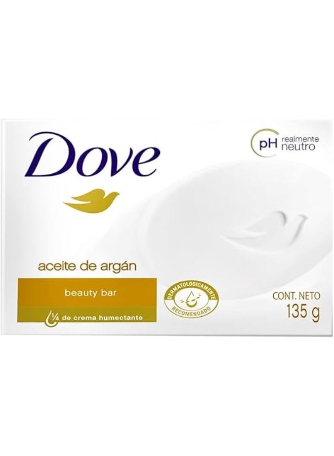 Dove Beauty Bar with Argan Oil, 135g - Image 1